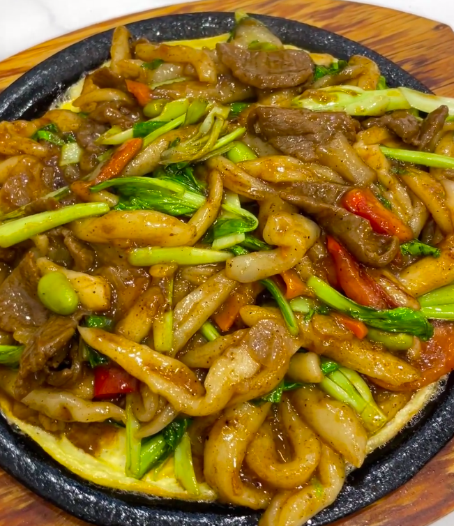 鸡蛋炒面疙瘩