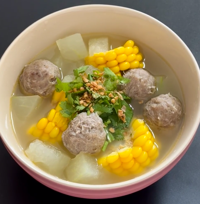 清真牛肉丸汤